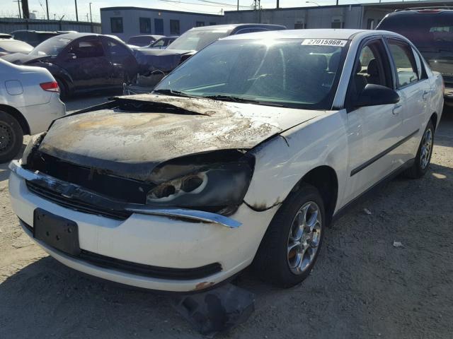 1G1ZS52F84F173616 - 2004 CHEVROLET MALIBU WHITE photo 2