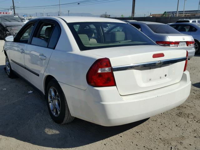 1G1ZS52F84F173616 - 2004 CHEVROLET MALIBU WHITE photo 3