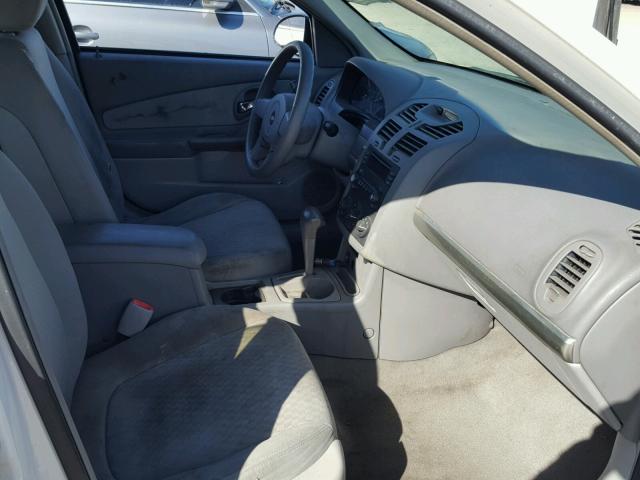 1G1ZS52F84F173616 - 2004 CHEVROLET MALIBU WHITE photo 5