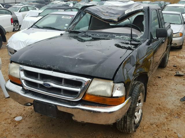 1FTYR14V5YTB24473 - 2000 FORD RANGER SUP BLACK photo 9