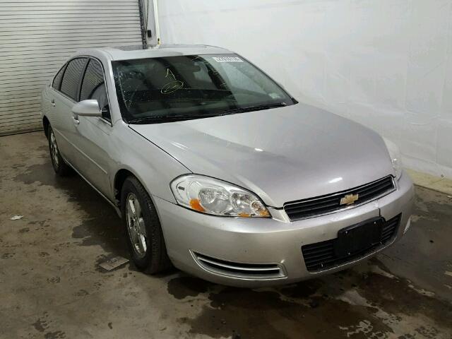 2G1WT58K079152941 - 2007 CHEVROLET IMPALA LT SILVER photo 1