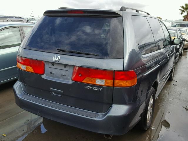 5FNRL18923B017248 - 2003 HONDA ODYSSEY EX GREEN photo 4