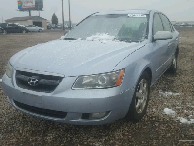 5NPEU46F66H098296 - 2006 HYUNDAI SONATA SILVER photo 2