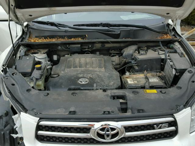 JTMZK31VX85019490 - 2008 TOYOTA RAV4 LIMIT WHITE photo 7