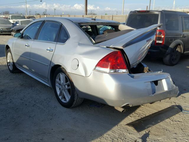 2G1WC5E33E1154093 - 2014 CHEVROLET IMPALA LIM SILVER photo 3