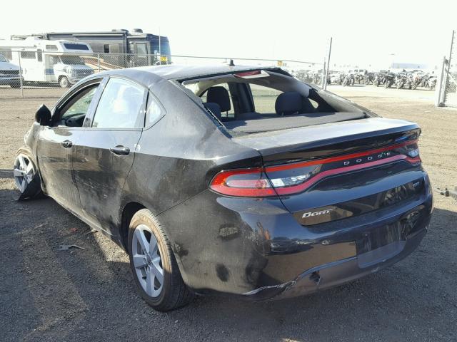 1C3CDFFA0GD820879 - 2016 DODGE DART SXT S BLACK photo 3