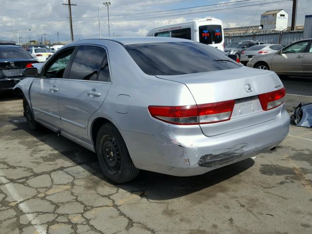 1HGCM66543A071838 - 2003 HONDA ACCORD EX SILVER photo 3