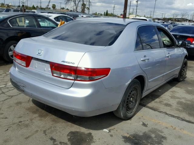 1HGCM66543A071838 - 2003 HONDA ACCORD EX SILVER photo 4