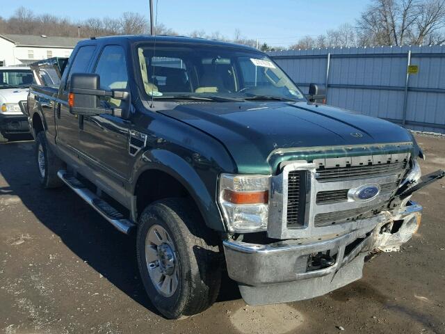 1FTSW21568ED81946 - 2008 FORD F250 SUPER GREEN photo 1