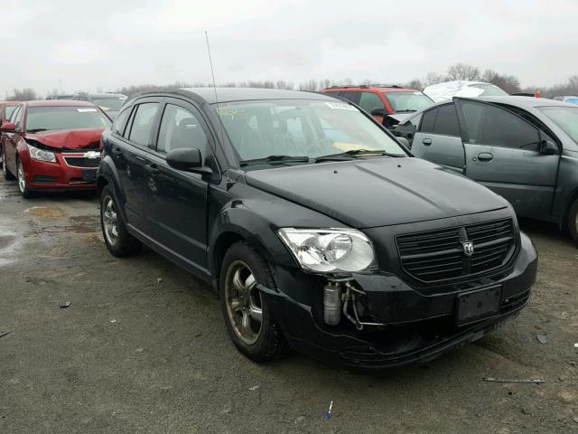 1B3HB28B98D788264 - 2008 DODGE CALIBER BLACK photo 1