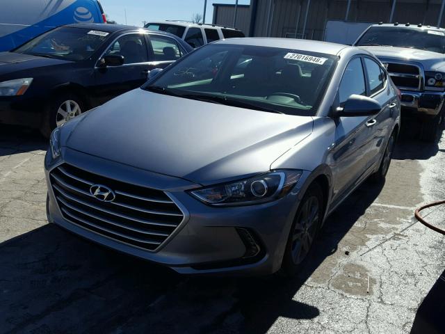 5NPD84LF6HH048280 - 2017 HYUNDAI ELANTRA SE SILVER photo 2