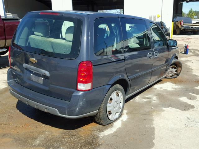1GNDU23WX8D186580 - 2008 CHEVROLET UPLANDER L 蓝色 照片 4