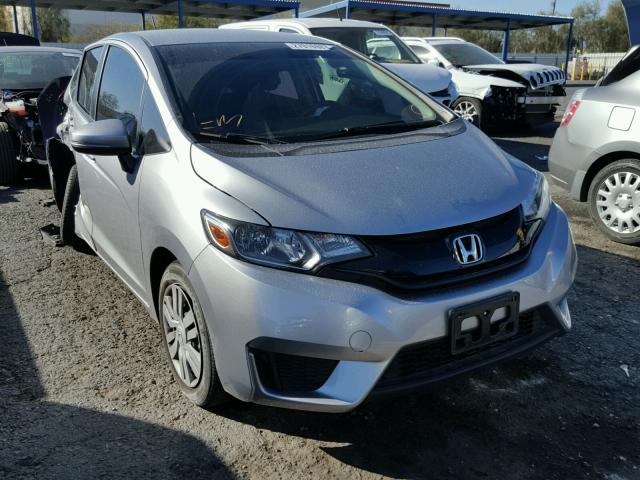 JHMGK5H50HS007387 - 2017 HONDA FIT LX SILVER photo 1