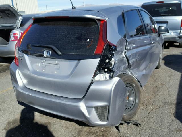 JHMGK5H50HS007387 - 2017 HONDA FIT LX SILVER photo 4