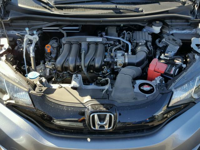 JHMGK5H50HS007387 - 2017 HONDA FIT LX SILVER photo 7