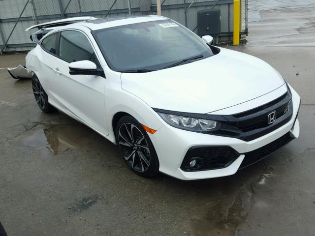 2HGFC3A57JH750815 - 2018 HONDA CIVIC SI WHITE photo 1