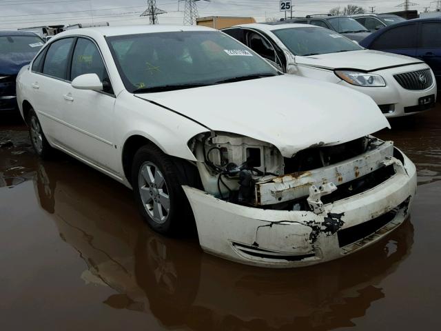 2G1WT55K069367559 - 2006 CHEVROLET IMPALA LT WHITE photo 1