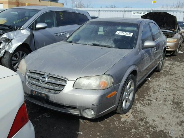 JN1DA31A92T321451 - 2002 NISSAN MAXIMA GLE BEIGE photo 2