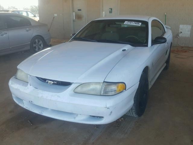 1FAFP404XWF169230 - 1998 FORD MUSTANG WHITE photo 2