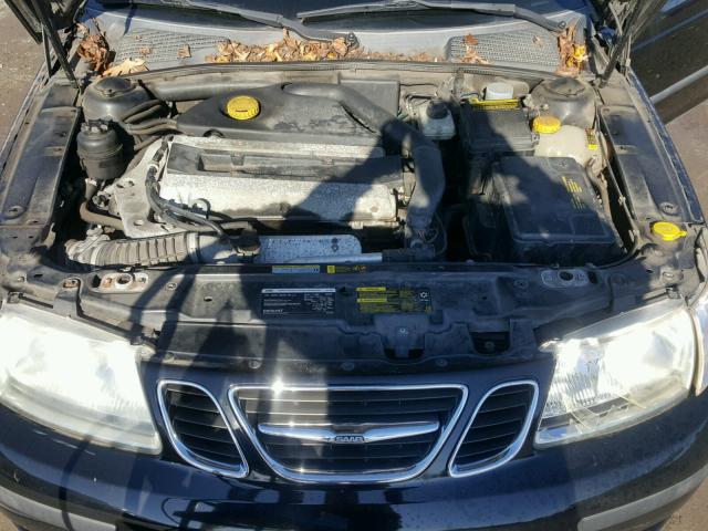 YS3EH45GX53526565 - 2005 SAAB 9-5 AERO BLACK photo 7