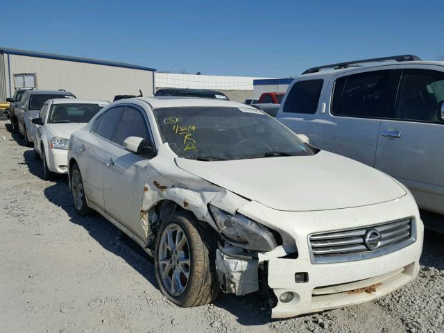 1N4AA5AP5CC860415 - 2012 NISSAN MAXIMA S WHITE photo 1