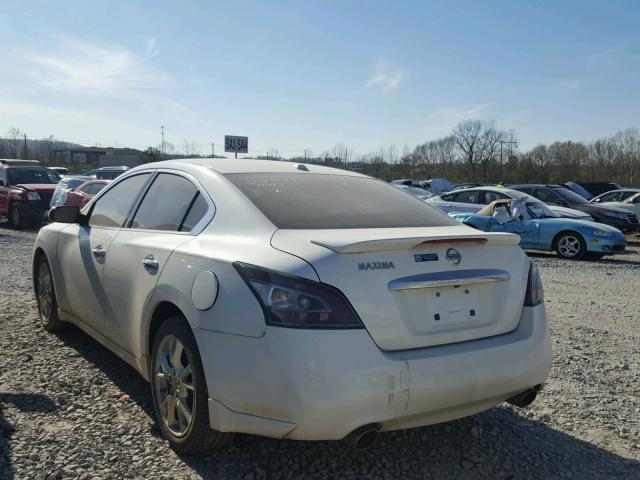 1N4AA5AP5CC860415 - 2012 NISSAN MAXIMA S WHITE photo 3