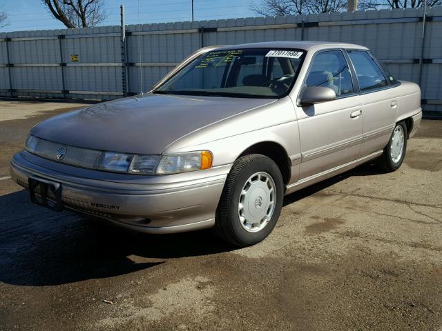 1MELM50U8RA605794 - 1994 MERCURY SABLE GS GOLD photo 2