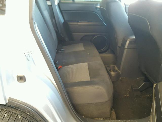 1C4NJCBAXED523844 - 2014 JEEP COMPASS SP SILVER photo 6