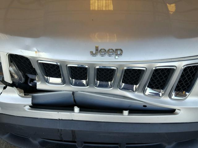 1C4NJCBAXED523844 - 2014 JEEP COMPASS SP SILVER photo 7