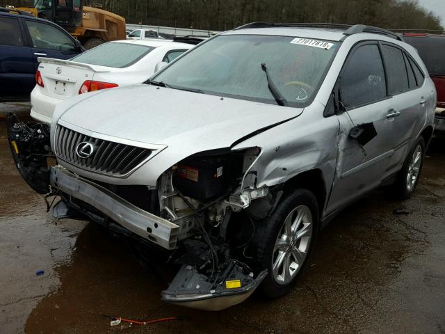 2T2GK31U19C062145 - 2009 LEXUS RX 350 SILVER photo 2