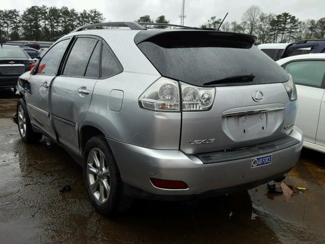 2T2GK31U19C062145 - 2009 LEXUS RX 350 SILVER photo 3