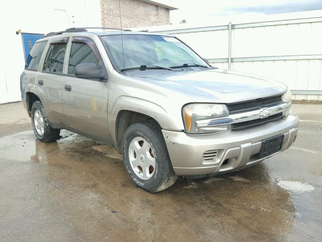 1GNDS13S122360925 - 2002 CHEVROLET TRAILBLAZE TAN photo 1