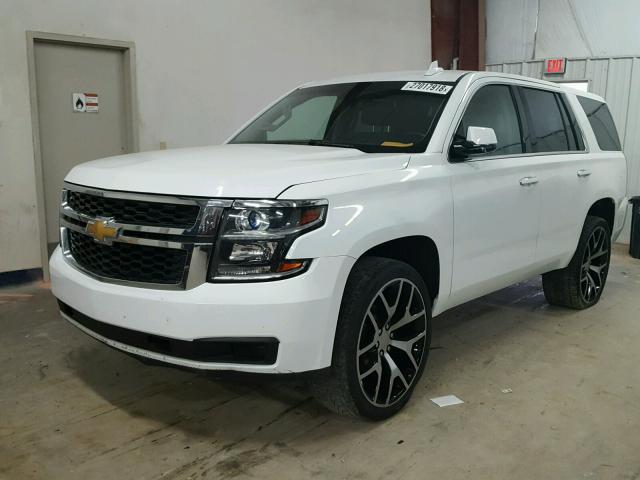 1GNLCDEC4GR334608 - 2016 CHEVROLET TAHOE POLI WHITE photo 2