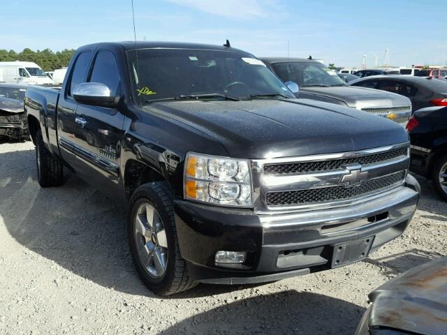 1GCEC29099Z282398 - 2009 CHEVROLET SILVERADO BLACK photo 1