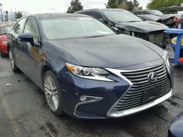 JTHBK1GG4G2218032 - 2016 LEXUS ES 350 BLUE photo 1