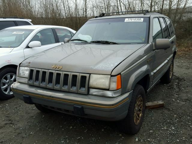 1J4GZ78Y2SC688473 - 1995 JEEP GRAND CHER TAN photo 2