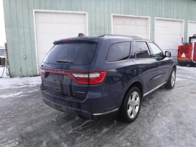 1C4RDJDG5FC858290 - 2015 DODGE DURANGO LI BLUE photo 4