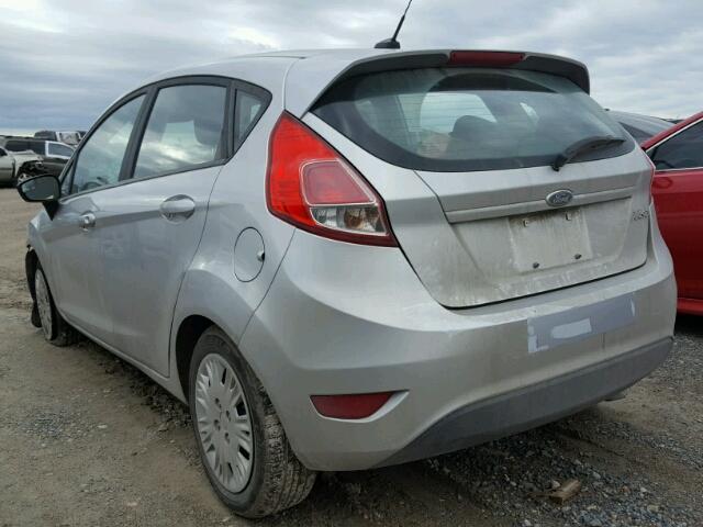 3FADP4TJ7GM120643 - 2016 FORD FIESTA S SILVER photo 3