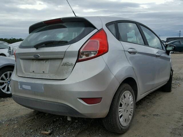 3FADP4TJ7GM120643 - 2016 FORD FIESTA S SILVER photo 4