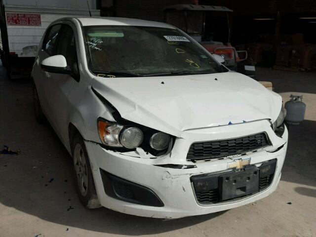 1G1JA6SH2E4206985 - 2014 CHEVROLET SONIC LS Սպիտակ լուսանկար 1