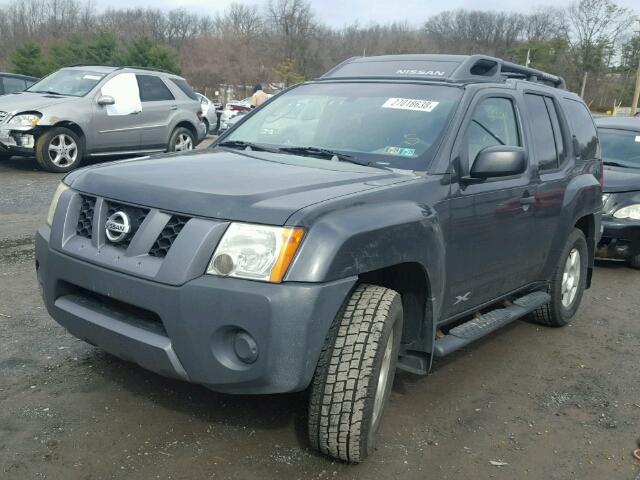 5N1AN08W87C513404 - 2007 NISSAN XTERRA OFF GRAY photo 2