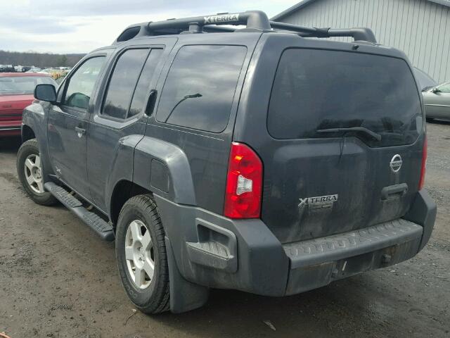 5N1AN08W87C513404 - 2007 NISSAN XTERRA OFF GRAY photo 3