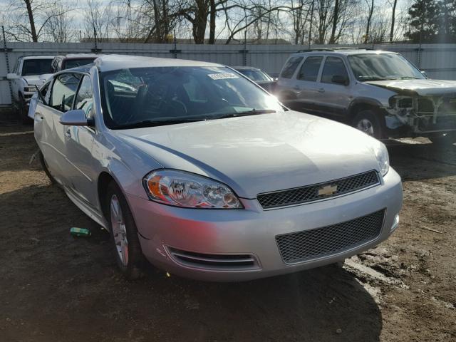 2G1WB5E3XC1115937 - 2012 CHEVROLET IMPALA LT SILVER photo 1