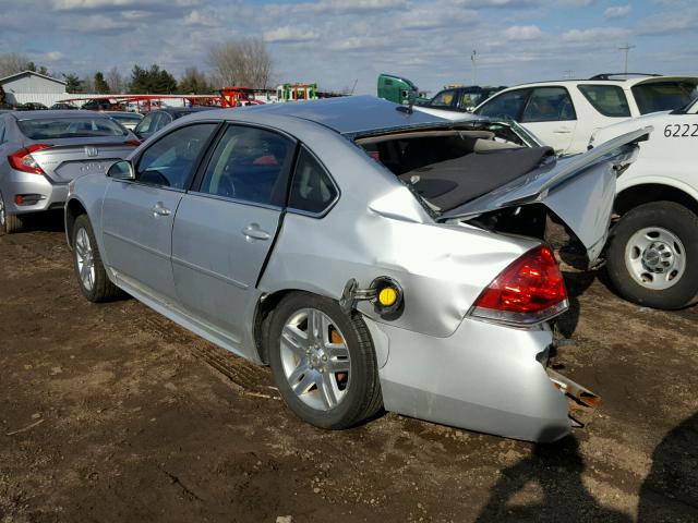 2G1WB5E3XC1115937 - 2012 CHEVROLET IMPALA LT SILVER photo 3