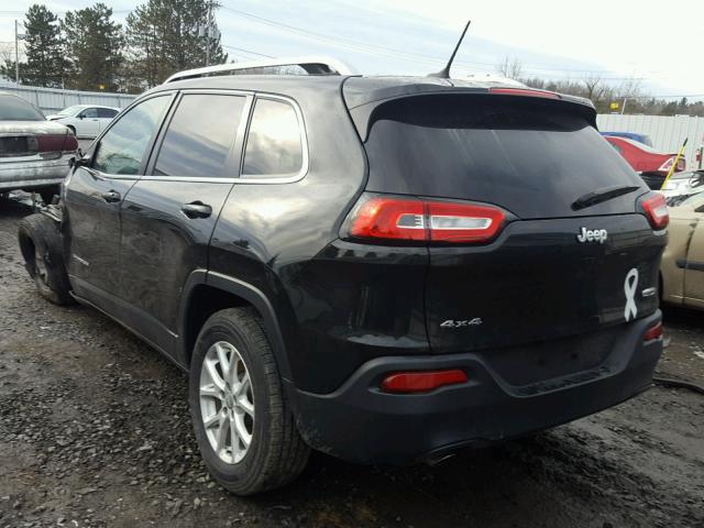 1C4PJMCB5FW772290 - 2015 JEEP CHEROKEE L BLACK photo 3