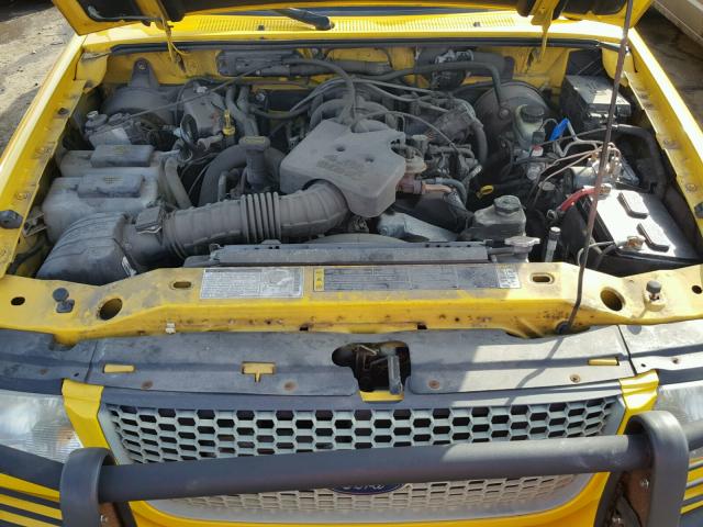 1FTZR15E21PA49099 - 2001 FORD RANGER SUP YELLOW photo 7