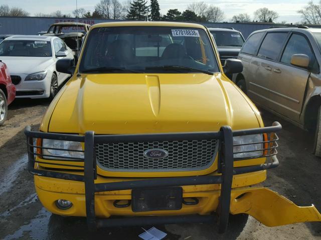 1FTZR15E21PA49099 - 2001 FORD RANGER SUP YELLOW photo 9