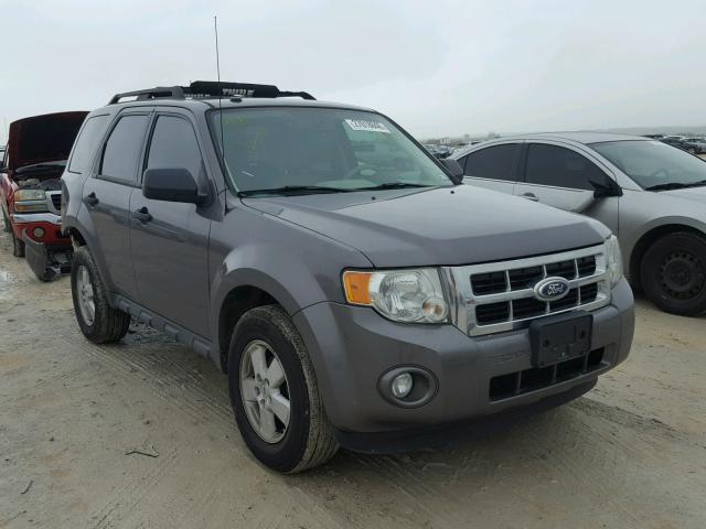 1FMCU0DGXAKD06505 - 2010 FORD ESCAPE XLT GRAY photo 1