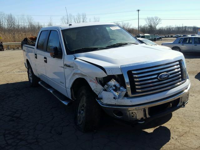 1FTFW1ET4BFA97396 - 2011 FORD F150 SUPER WHITE photo 1