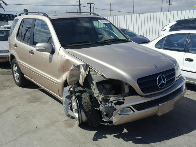 4JGAB57E33A426756 - 2003 MERCEDES-BENZ ML 350 GOLD photo 1